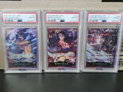 One Piece Three Captains PSA 10 Set Numerical/ Sequential Order Monkey D. Luffy - Image 1