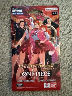 Bandai ONE PIECE Heroines Edition EB-03 Extra Booster 12-Card Pack - Image 1