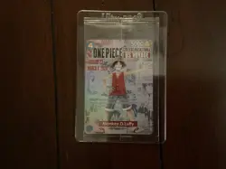 One Piece Monkey D. Luffy US Voyage College Basketball Promo Card Sealed Rutgers - Image 1