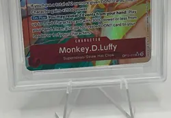 2025 One Piece Monkey D Luffy Legacy of the Master OP12-015 SR Alt Art - PSA 10 - Image 3