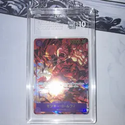 Bandai Monkey D. Luffy OP09-119 Emperors in the New World Secret Rare Foil - Image 1