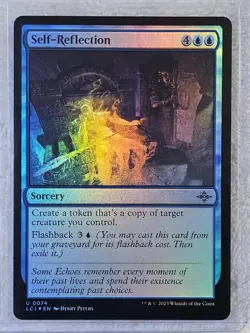 MTG Self-Reflection FOIL - The Lost Caverns of Ixalan #74 Magic Card Uncommon NM - Image 5