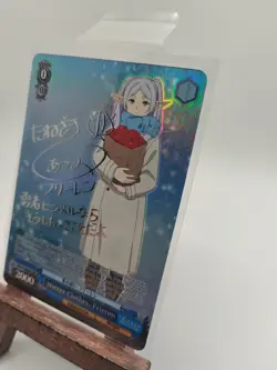 Weiss Schwarz Beyond Journey's End Winter Cloths Frieren Sp Silver Signature - Image 3