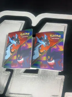2 Pokemon Mega Charizard Mini Binder FULL of Cards!! Huge Value$$ 1 IR included - Image 1