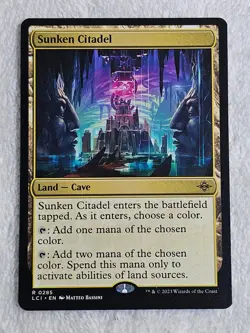 MTG Sunken Citadel - The Lost Caverns of Ixalan #285 Magic Card Rare NM - Image 1