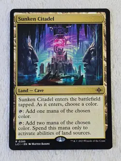 MTG Sunken Citadel - The Lost Caverns of Ixalan #285 Magic Card Rare NM - Image 2