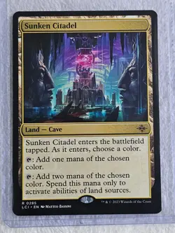 MTG Sunken Citadel - The Lost Caverns of Ixalan #285 Magic Card Rare NM - Image 4