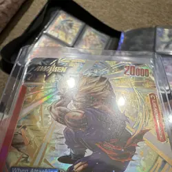 Bandai Dragon Ball Super FB08-001 Foil Son Gohan: Adolescence Leader Awaken Card - Image 3