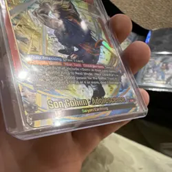 Bandai Dragon Ball Super FB08-001 Foil Son Gohan: Adolescence Leader Awaken Card - Image 4