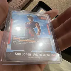 Bandai Dragon Ball Super FB08-001 Foil Son Gohan: Adolescence Leader Awaken Card - Image 5