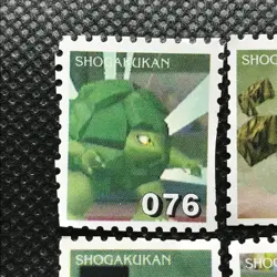 Graveler Golem Pokemon Stamp Card Japan Rare Pocket monster SHOGAKUKAN F/S - Image 3