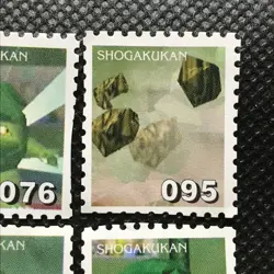 Graveler Golem Pokemon Stamp Card Japan Rare Pocket monster SHOGAKUKAN F/S - Image 4