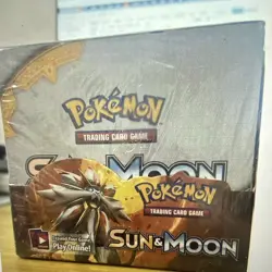 Pokemon Sun & Moon Booster Box Sealed 2017 English 1 Box 40 Cards - Image 2