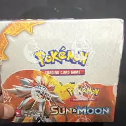 Pokemon Sun & Moon Booster Box Sealed 2017 English 1 Box 40 Cards - Image 5