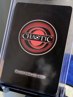 1st Edition FOIL Super Rare Vunhra 24/100 Chaotic Card 40/50/80/15/40 CCG TCG - Image 4