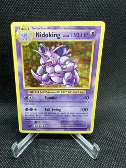 Nidoking XY Evolutions Holo Pokemon Card 45/108 - Image 1