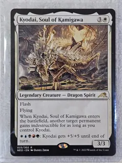 MTG Kyodai, Soul of Kamigawa #23 Kamigawa Neon Dynasty Magic Card Rare NM - Image 4