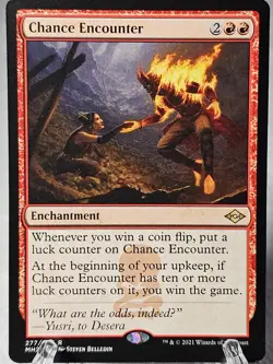 MTG Chance Encounter #277 Modern Horizons 2 2021 Magic Gathering Card Rare NM - Image 1