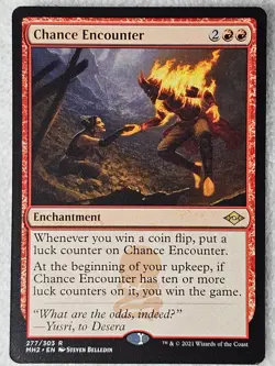 MTG Chance Encounter #277 Modern Horizons 2 2021 Magic Gathering Card Rare NM - Image 2