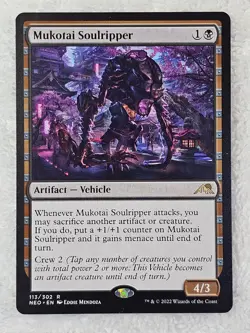 MTG Mukotai Soulripper #113 Kamigawa Neon Dynasty Magic Card Rare NM - Image 1