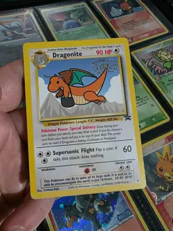 Dragonite Promo Black Star 5 Vintage WOTC Pokemon Card - Image 2