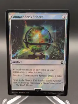 Commander's Sphere (Surge Foil) Universes Beyond: Doctor Who Foil - Image 1