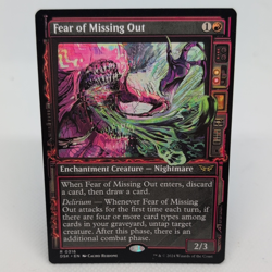Wizards of the Coast Fear of Missing Out Rare Red Enchantment Creature DSK 316 - Image 1
