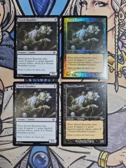 4x Nested Shambler (1 Showcase, 1 is Foil Showcase) - NM/M MH2 MTG Magic - Image 1