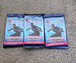 Kamigawa Neon Dynasty Magic The Gathering Draft Booster Packs Sealed MTG Boseiju - Image 1