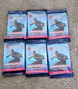 Kamigawa Neon Dynasty Magic The Gathering Draft Booster Packs Sealed MTG Boseiju - Image 2
