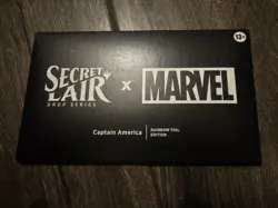 Captain America FOIL Edition MtG Magic Marvel Secret Lair Sealed IN HAND - Image 2