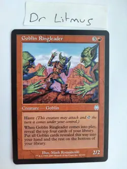 1x Goblin Ringleader Apocalypse MTG Great Condition - Image 1