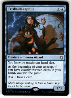 Triskaidekaphile 178 Rare Commander: Bloomburrow Magic: The Gathering Near Mint - Image 1