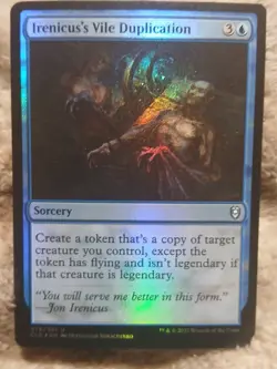 Magic Irenicus's Vile Duplication Holo Foil - Image 1