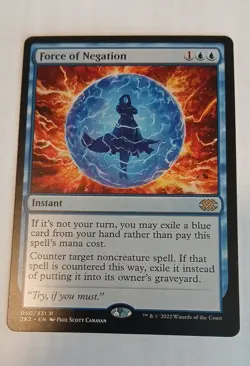 Force of Negation Double Masters 2022 Regular - Image 1