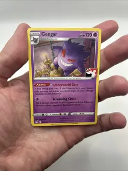 Gengar 066/196 Prize Pack Stamped Series Pokemon TCG Non-Holo Rare Lost Origin - Image 3