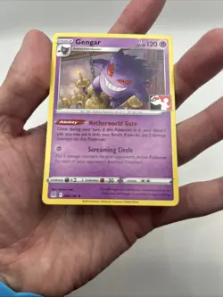 Gengar 066/196 Prize Pack Stamped Series Pokemon TCG Non-Holo Rare Lost Origin - Image 4