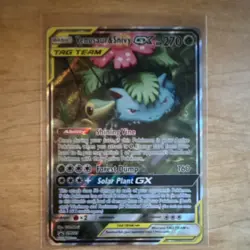 Pokemon Venusaur & Snivy GX SM229 Sm Promo Holo Tag Team 270 HP Pokemon TCG - Image 1
