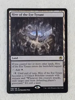 MTG Hive of the Eye Tyrant Adventures in the Forgotten Realms # 258 Rare NM - Image 2