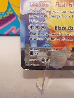 EN Pokemon Flareon EX Holo Full Art RC28/RC32 Read Description - Image 4
