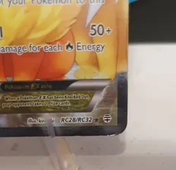 EN Pokemon Flareon EX Holo Full Art RC28/RC32 Read Description - Image 5