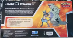 Pokemon Lucario V & Tyranitar V Heavy Hitters Premium Collection Box - Image 2