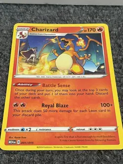 Charizard 001/015 McDonald's Promos 2024 Regular - Image 3