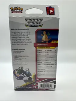Pokemon TCG Sun & Moon Unified Minds - Dragonite Soaring Storm Theme Deck Sealed 820650805752 - Image 2