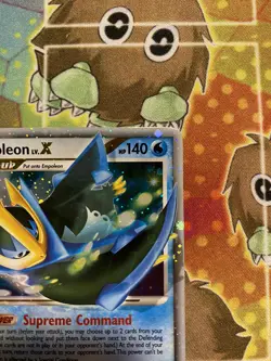 Pokemon TCG Empoleon LV.X DP Black Star Promotional DP11 Holo 1st Edition - Image 3