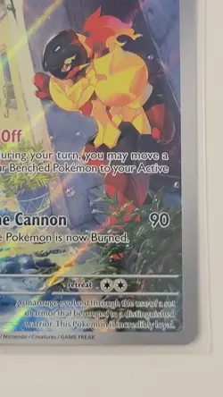 The Pokemon Company Armarouge 203/198 SV03 Obsidian Flames IR Full Art Holo EN - Image 2