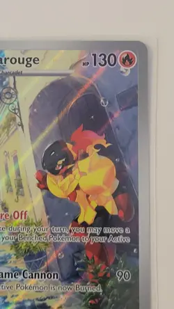 The Pokemon Company Armarouge 203/198 SV03 Obsidian Flames IR Full Art Holo EN - Image 5