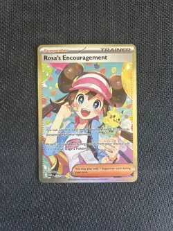 Pokemon TCG Rosa's Encouragement 123/088! NM Condition! See Description! - Image 1