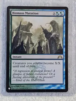 MTG Biomass Mutation #213 The List Adventures in Forgotten Realms Rare NM - Image 4