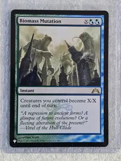 MTG Biomass Mutation #213 The List Adventures in Forgotten Realms Rare NM - Image 5